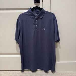 Rhoback Blue Polo Shirt Classic Style